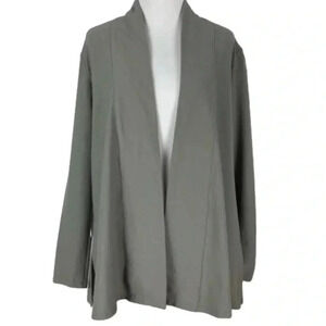 Eileen fisher sweater size PP 2p-4p Gray cardigan